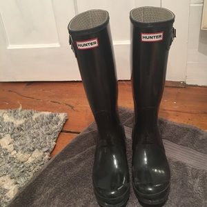 Hunter rain boots